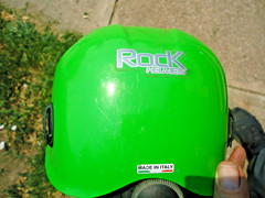 4 Climbing Helmets 1 Black Diamond Orange – 3 Green Rock Helmets Made in Italy