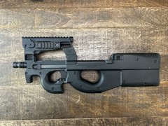 Airsoft P90 AEG Full Setup w/ 4 Mags, Battery & Rifle Bag