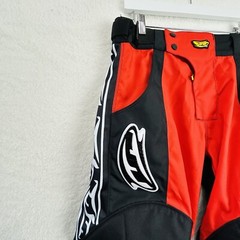 Mens Paintball Pants Size S Paintgall Red Black Padded Thick Tactical Team Gear