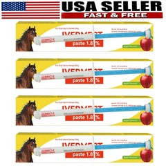 4 Pack In Box Paste Horse Dewormer Apple Flavor wormer Safe and effective 1/2028