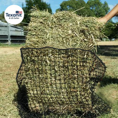 Aoncky Knotless Hay Net for Horses, Large Slow Feed Hay Bag 47 Inches, Fits 36X1