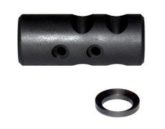 Ruger Mark IV 22/45 Lite Steel .22LR Compact Short Muzzle Brake 1/2×28 Thread