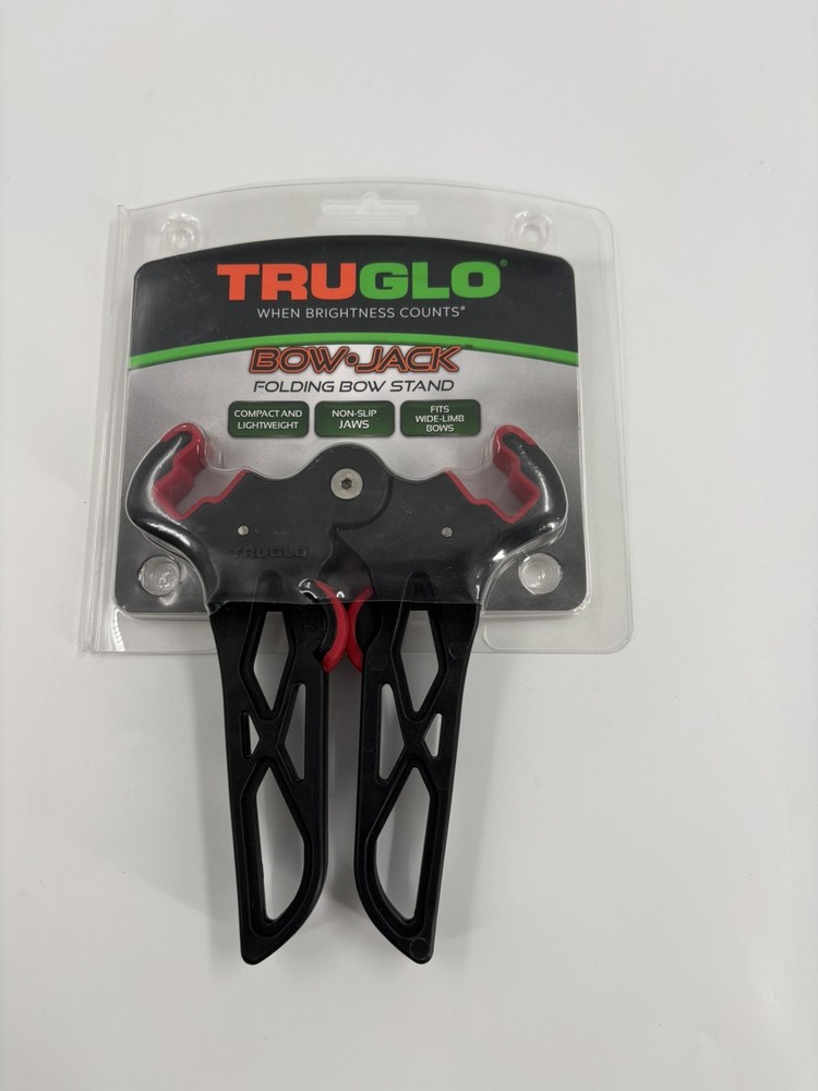 TRUGLO Bow Jack Folding Bow Stand Lightweight with Non-Slip Rubber Jaws