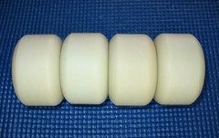 Vintage Santa Cruz OJII STREET RAZOR Skateboard Wheels, 60mm 92A, 1980s NOS!