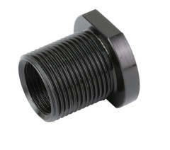 VeilStrike 7″ Matte Black 1/2″x28 Muzzle Brake Extension Tube for GBB
