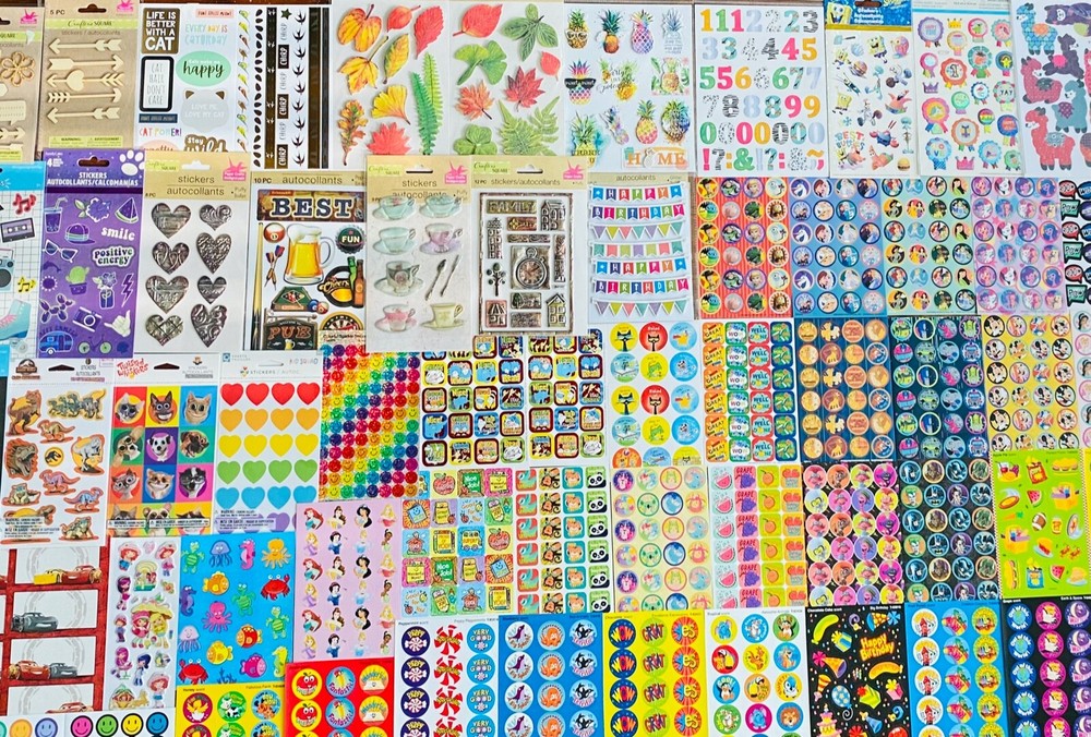 3000 Stickers | TONS OF FUN THEMES FOR ALL SEASONS HOLIDAYS | Custom: Route66*