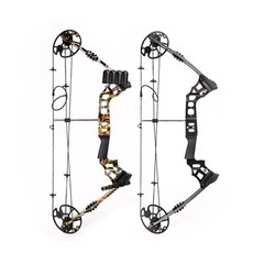 Compound Bow 20-70lbs 17″-29.5″ Let-Off 70% Archery Hunting Equipment Max Spe…
