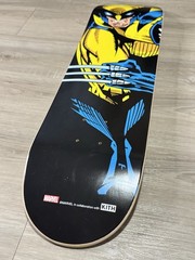 Kith x Marvel X-Men Wolverine Skateboard Deck Brand New
