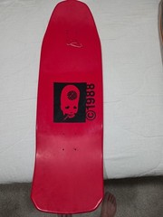 Black Label 1988 Skateboard Deck vintage Thumbhead 1st reissue