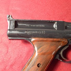 Nice Crosman Late Second Variant Model 600 .22 Caliber Air Pistol Works Great!