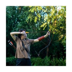 Deerseeker Archery 52″ Longbow Traditional Handmade Recurve Bows Ambidextrous…