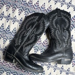 Harley-Davidson Leather Western Cowboy Boots Toe Caps Women’s US 6.5
