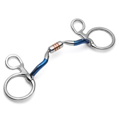 Cavalon Baucher Low Port Capsule Sweet Iron Snaffle Bit