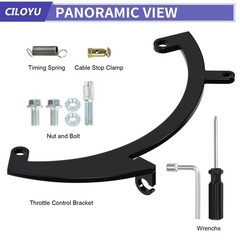 Throttle Control Linkage Bracket Kit Compatible with Predator 79cc 3.0HP LIFA…