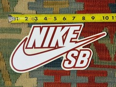 Vintage Nike SB Logo 10in Sticker Large Skateboarding Decal Rare Authentic