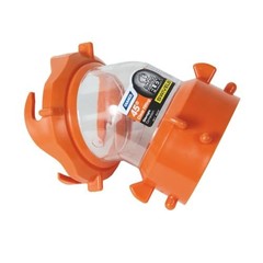 RhinoFLEX 45-Degree Camper/RV Sewer Hose Swivel One Size Clear 45 Degree
