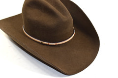 Stetson 4X Buffalo FUR FELT Hat Powder River Cowboy Hat SIZE 7 MINK