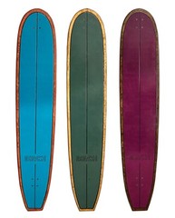 60″ Longboard Cruiser Skateboard by BIRCH made in California Complete Setup NEW