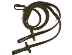 Reins: Soft Touch Rubber, Rubber Lined Leather, Leather Dressage