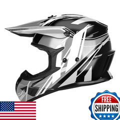 Jagasol Dot Off Road Dirt Bike Motocross Helmet For Adults Men And Women Dual