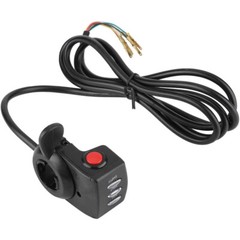 36V 7/8″ E-bike Electric Bike Scooter LED Twist Throttle Thumb Control Assembly