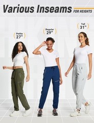 Baleaf Womens Hiking Pants Quick Dry Water Resistant Lightweight Joggers Pant