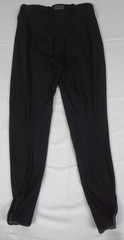 OVATION CLASSIC RIDING BREECHES BLK MEDIUM WOMEN PANTS KNEE PATCHES STRETCH K478