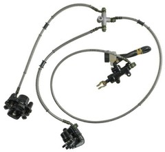 Hydraulic Foot Disc Brake Caliper Cylinder for Go kart Golf Cart ATV Buggy Quad