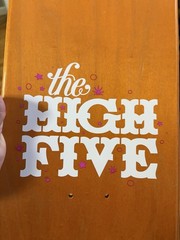(Grail) Todd Bratrud Nike SB High Five Skunk Dunk Skateboard Deck