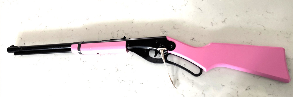 Pink Daisy BB Gun #1998 Air Gun – Tested – In Great shape- Wood Stock