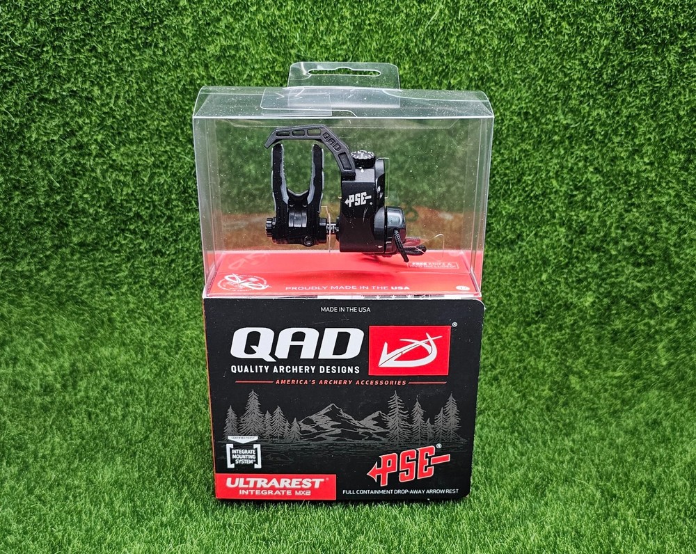 QAD Ultrarest Integrate MX2 PSE Right Hand Full Containment Drop-Away Arrow Rest