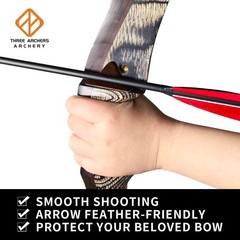 Fur Arrow Rest Stick on Recurve Bow Riser Adhesive Backed Sticker on Longbow …
