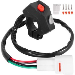 2-in-1 Engine Start/Kill Switch for Waterproof Motorcycle Power Button for Hus