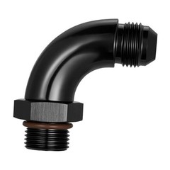 8AN Flare to 8AN ORB Male Full Flow Fitting Adapter 8AN to 8AN ORB 90 Degree