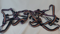TRANGO APACHE Kids Climbing Harness TYPE B – 130 M/60 kg Max LOT OF 2 w/ Bag