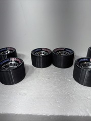 Labeda Broadway Skate Wheels 62mmx40mm Race Formula Lot Of 8