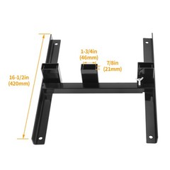 Adjustable H-Shaped Target Stand Base For Paper Silhouette Shooting 2-Pack