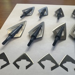 Blue Bear Razor Head Broadhead Lot of 12