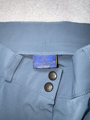 Ovation Riding Tights Pants Womens 28R Blue Mid Waisted 27.5” Inseam Full Seat
