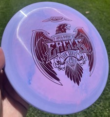 NEW! Innova 2021 Gregg Barsby Purple Swirly Star Eagle w/ Red @175 Disc Golf