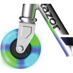 Razor Color Rave Electric Scooter-Colorful Light-Up Deck, up to 7.5 mph, Ages 6+