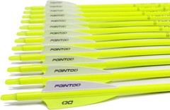 30 Inch Carbon Arrows Fluorescent Target Practice Hunting Pack of 12