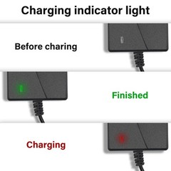 42V 2A Scoter Charger 5 Plugs for 36V Lithium Battery Pack DC 5.5 * 2.1 with …