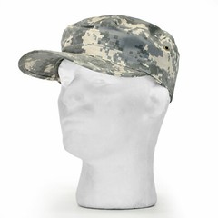 Army Cap ACU Patrol Hat Nylon Cotton Ripstop Camo US Hunting Military Flat