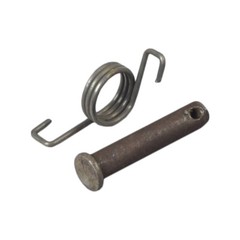 4-1/2″ Foot Peg with Spring & Clevis Pin for Dirt Bike, Mini Bikes, and Scooters