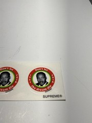 New Supreme New York 4 Mini MLK Don’t Let The Dream Die Stickers Decals SS 2018