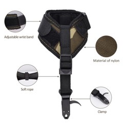1X Caliper Release Aid Trigger Wrist Strap Adult Archery Compound Bow Hunting