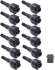12Pcs 100Gr Archery Hunting Small Game Hammer Broadheads Arrowheads Points Tips