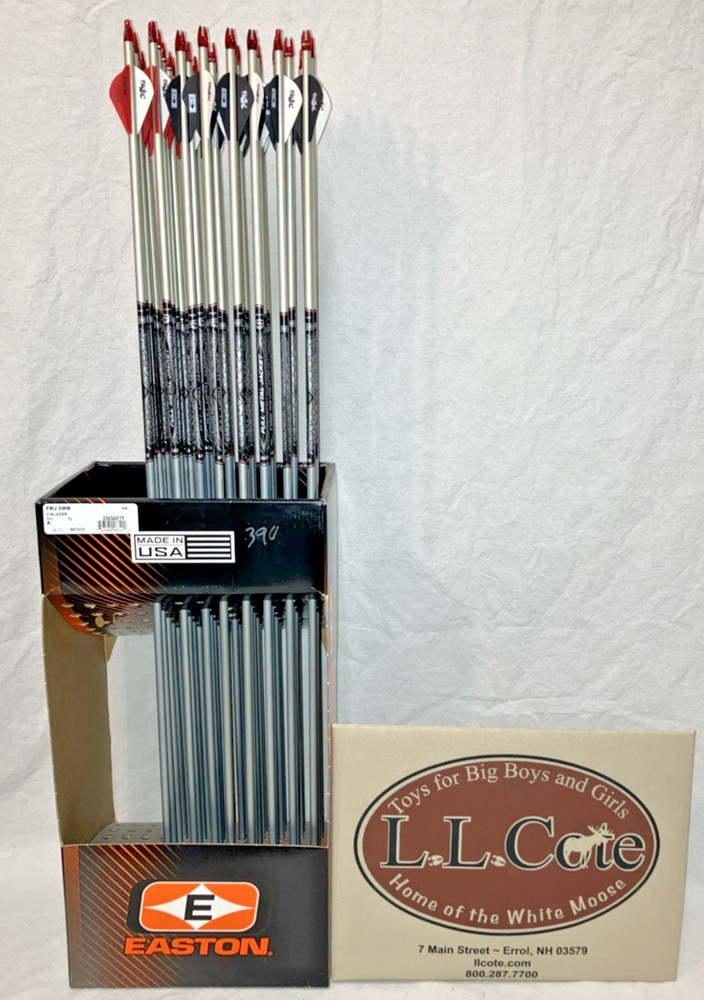 Easton FMJ 6mm 390 Spine Gray 6 pack