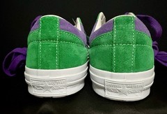 CONVERSE GOLF LE FLEUR X ONE STAR OX PURPLE HEART SUEDE SNEAKERS 9.5M 11.5W NEW